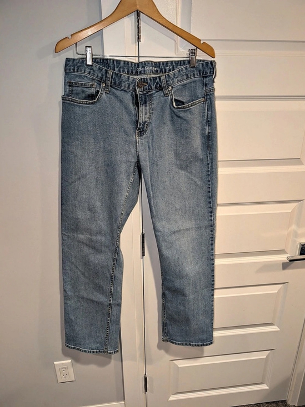 Calvin Klein Jeans Calvin Klein Standard Straight Jeans Blue Waist 34x30